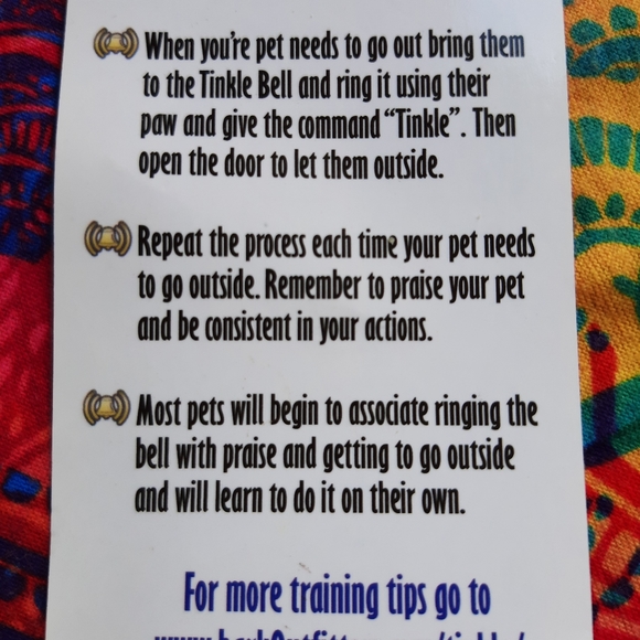 GO GO Bell Dog Traing Aid - Picture 3 of 3